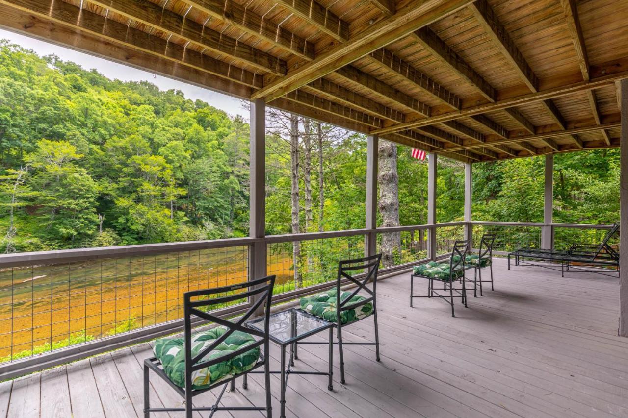 Villa Knotty Pine West Jefferson Exterior foto