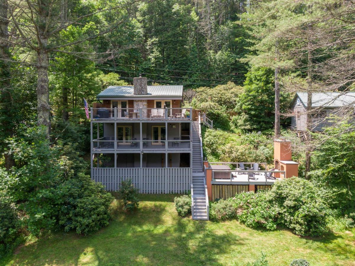 Villa Knotty Pine West Jefferson Exterior foto